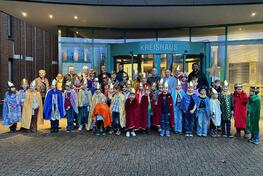 Landrat Stephan Pusch empfing Sternsinger im Heinsberger Kreishaus