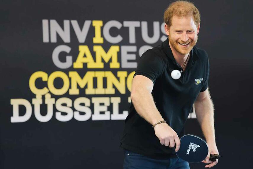 Prinz Harry und Meghan in Düsseldorf, um die Einjahres-Marke bis zu den INVICTUS GAMES DÜSSELDORF 2023 zu feiern