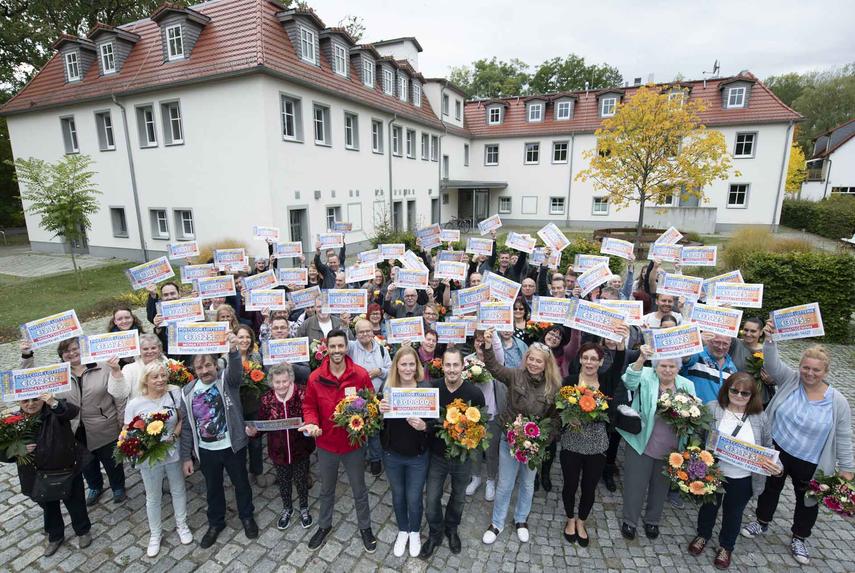 Goldene Umschläge im goldenen Oktober: 600.000 Euro Postcode Monatsgewinn