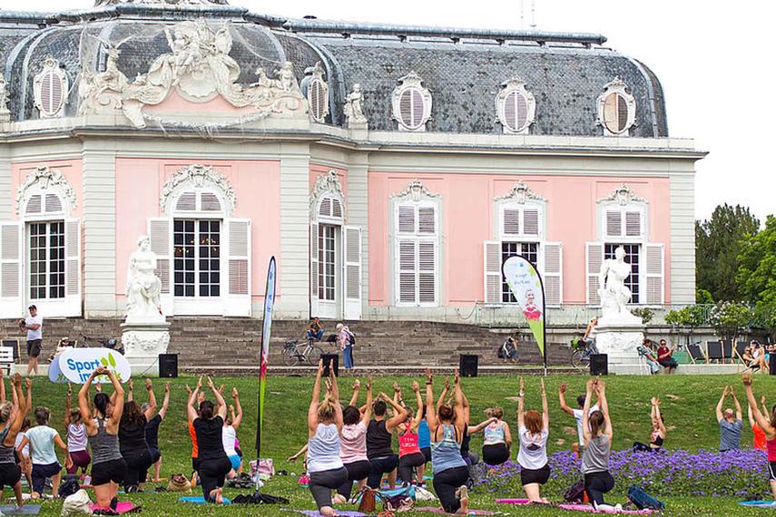 Rekord bei Sport im Park vor Traumkulisse