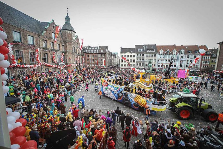 Rosenmontagszug: Viele Straßen in der Innenstadt gesperrt