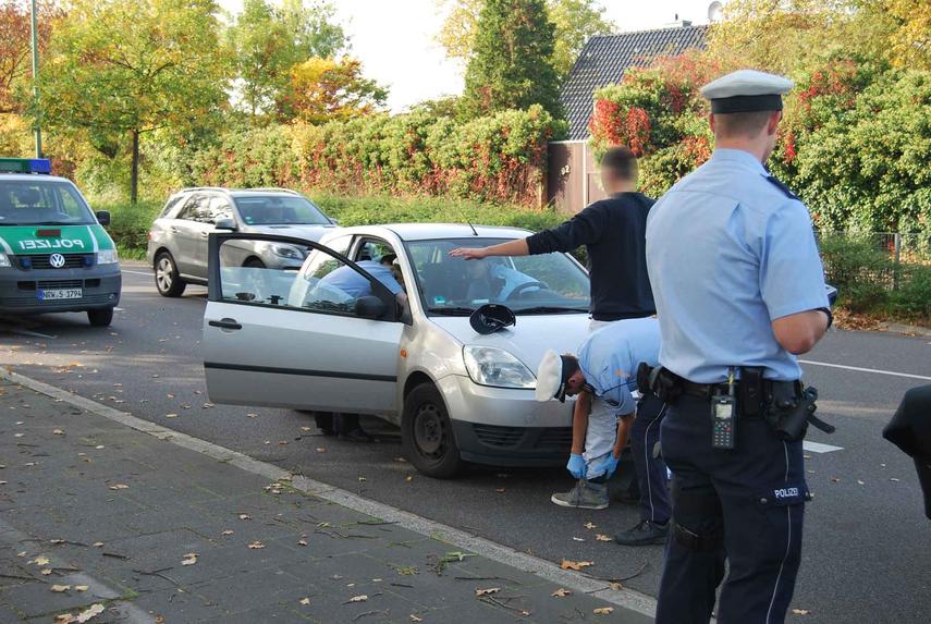 Im Kampf gegen reisende Täter führt die Polizei Kontrollen