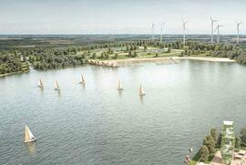 Seeufer bei Wanlo soll Freizeit- und Tourismuscenter werden