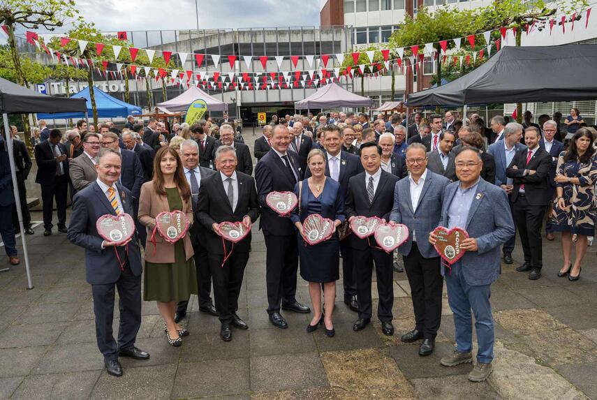 Stimmungsvoller Schützenfestempfang mit König Marc I. und mehr als 300 Gästen